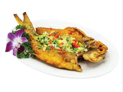Grilled Semi-Dried Threadfin Fish