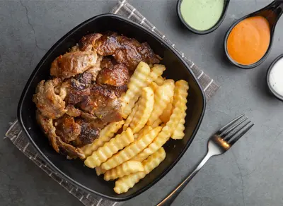 Roast Lamb Chips